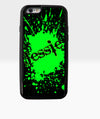 Green Paint Splatter with Name - Dxdecor